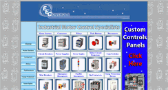 Desktop Screenshot of eecontrols.com