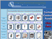 Tablet Screenshot of eecontrols.com